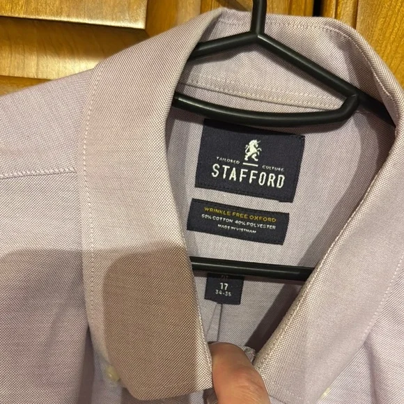 3 Stafford Dress Shirts - Picture 10 of 11